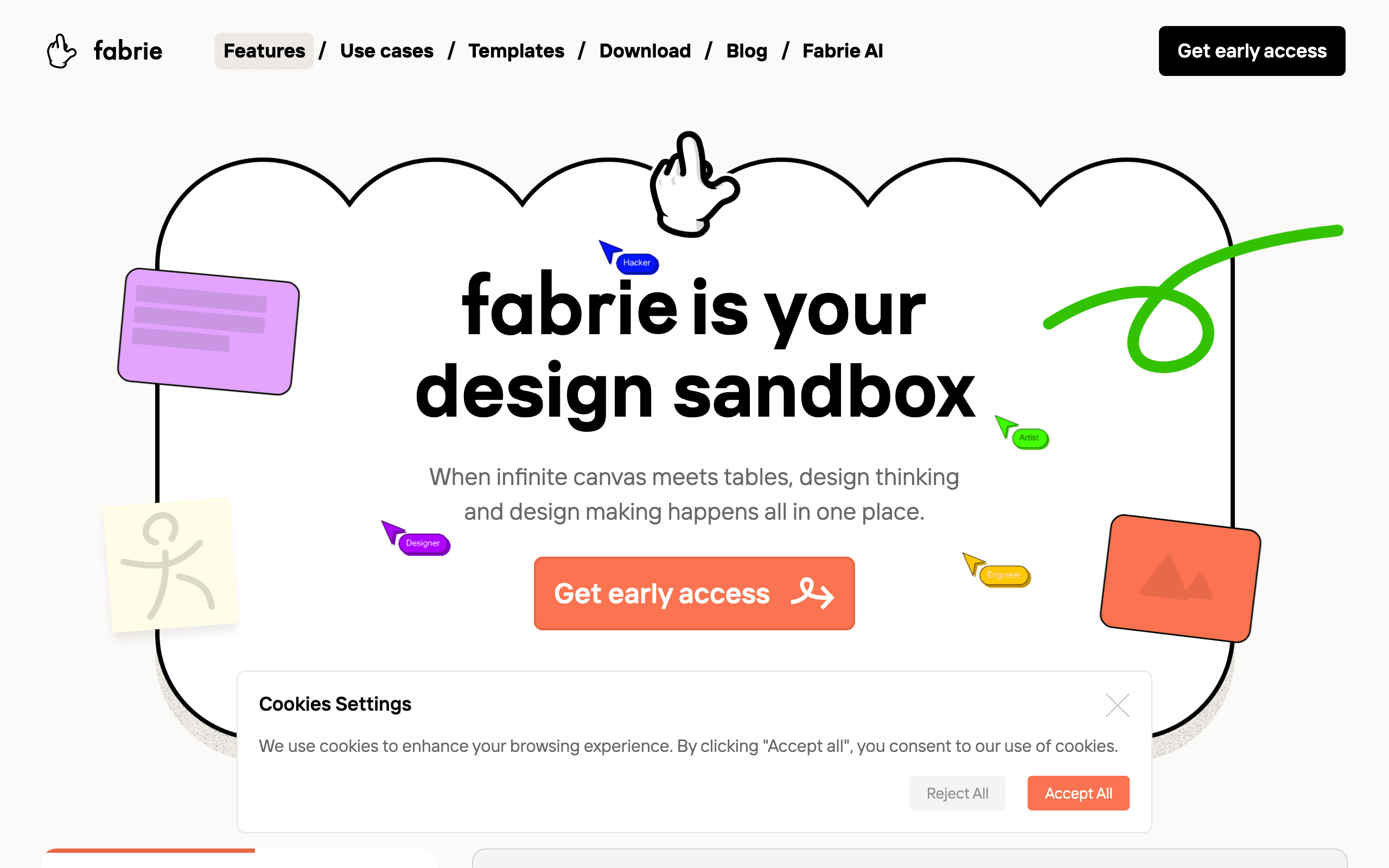 Captura de pantalla de Fabrie